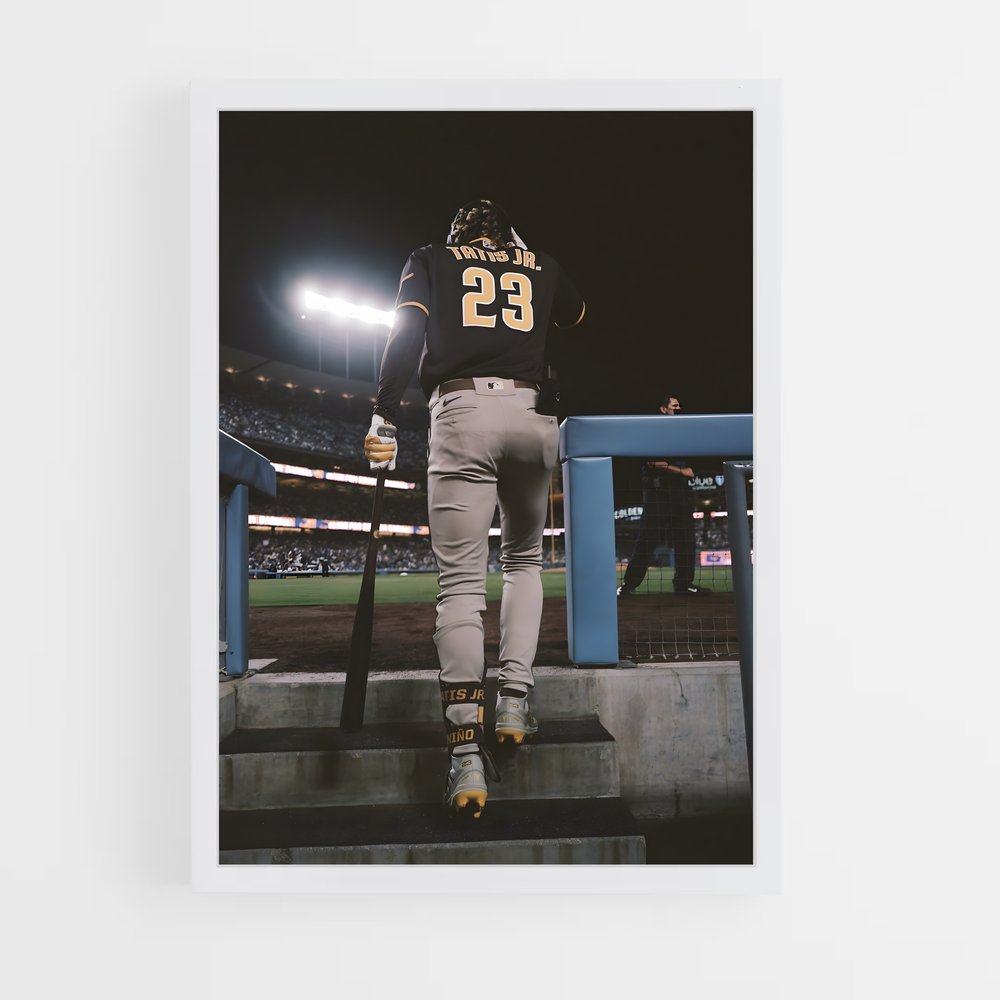 Poster Le Grand Frappeur – affiche Baseball (vue 3)
